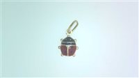 Pendant Sommer Child Smalti in Yellow Gold COCCINELLA SMA OV 1 - COCCINELLA SMA OV 1